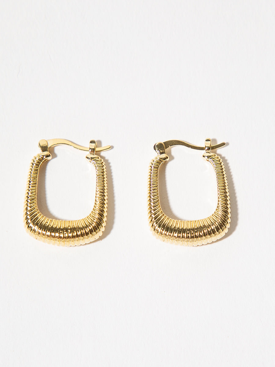 Spring Square earrings｜Awaytr®