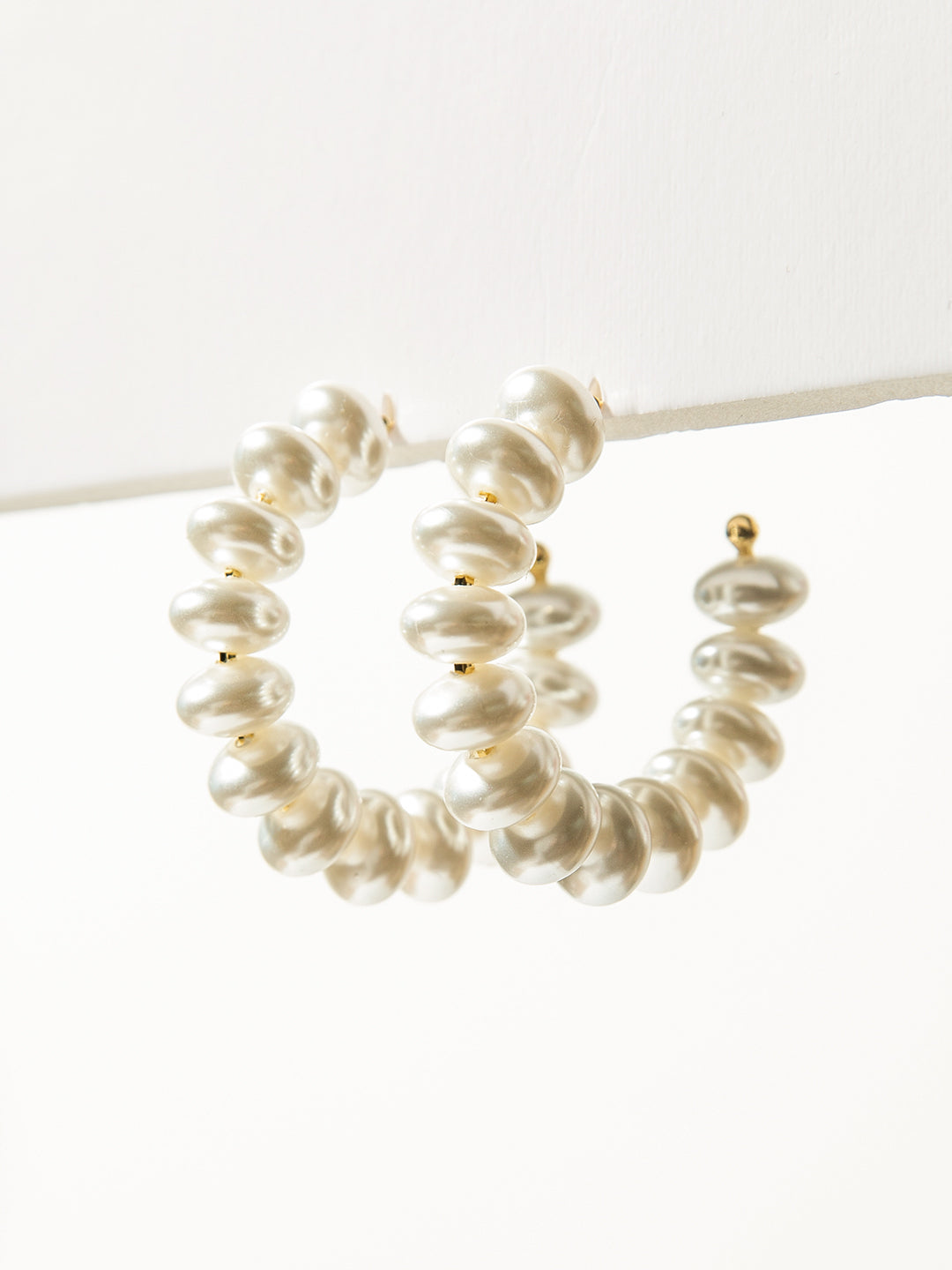 Pearl C-Shaped Hoop｜Awaytr®