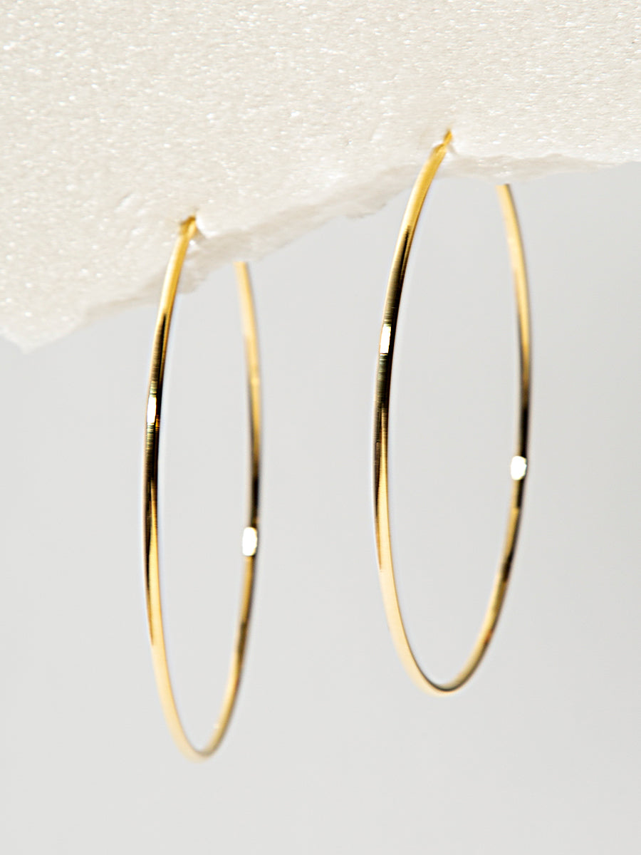 Classic Retro Big Circle Earrings｜Awaytr®