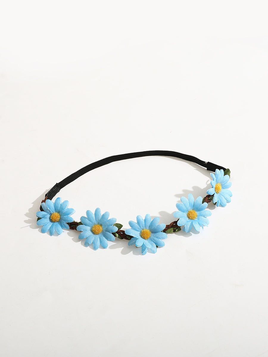 Bohemian Mixed Color Flower Crown｜Awaytr®