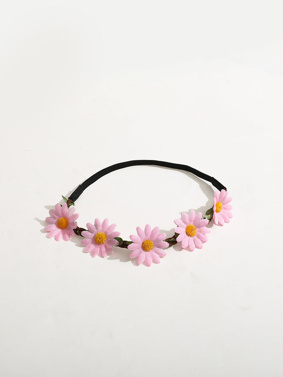 Bohemian Mixed Color Flower Crown｜Awaytr®