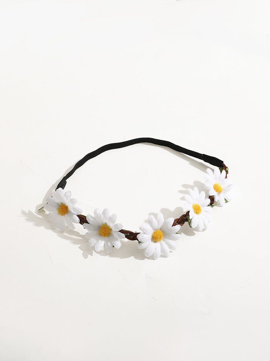 Bohemian Mixed Color Flower Crown｜Awaytr®