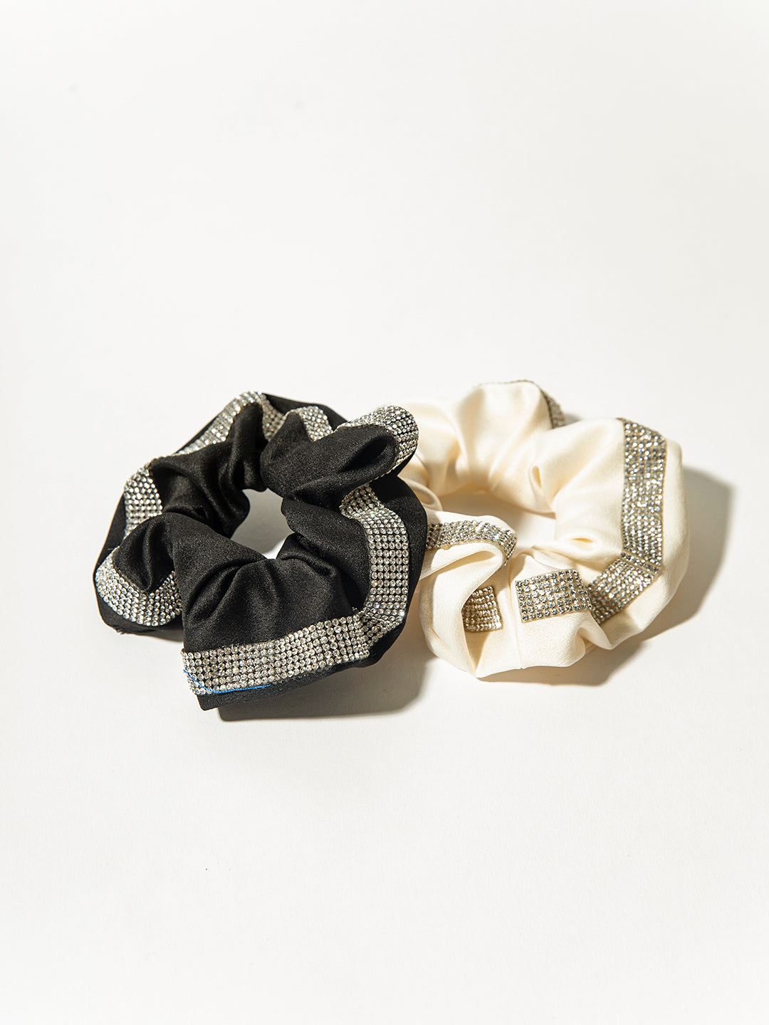 Polyester Rhinestone Hair Scrunchies｜Awaytr®