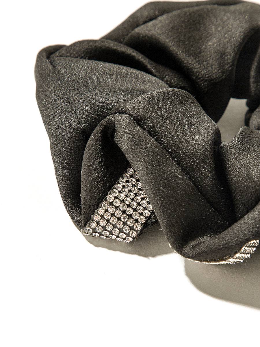 Polyester Rhinestone Hair Scrunchies｜Awaytr®