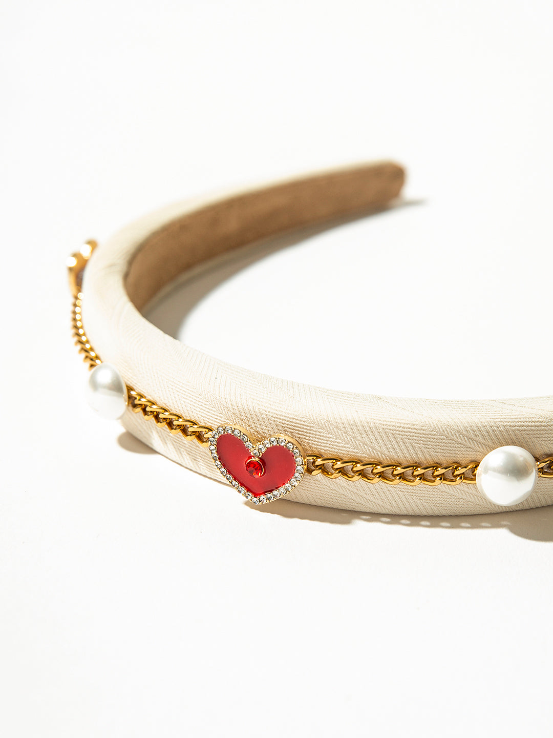 Heart&Pearl Headband｜Awaytr®