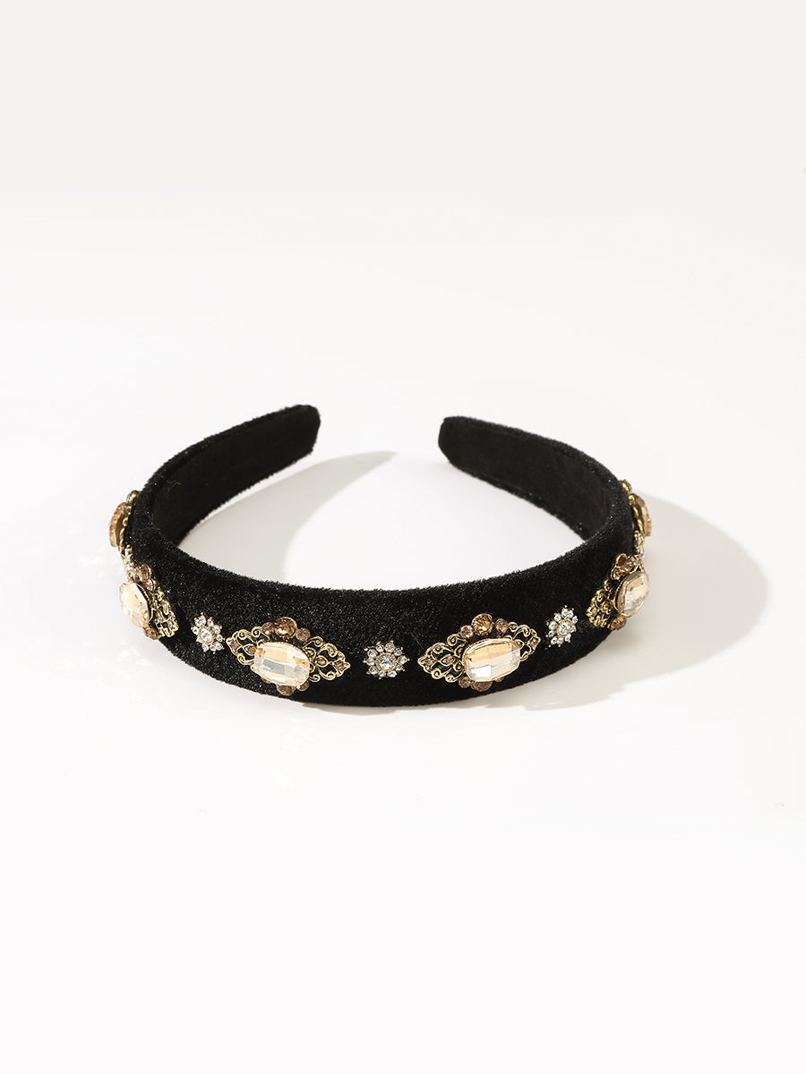 Jewelry embellished Headband｜Awaytr®