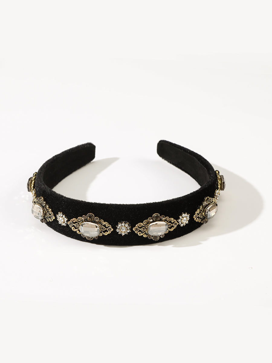 Jewelry embellished Headband｜Awaytr®