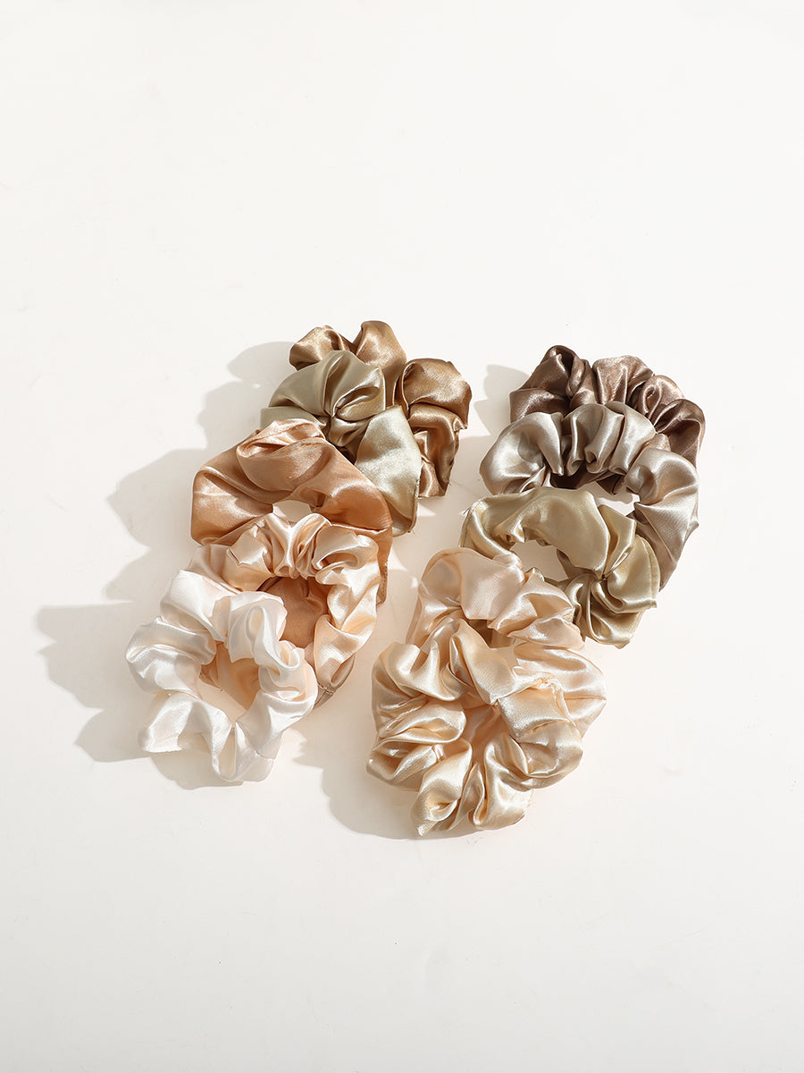 Satin Scrunchies Set-10｜Awaytr®