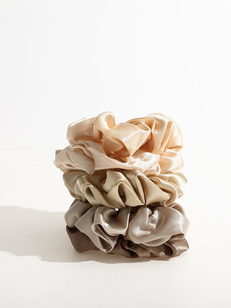 Satin Scrunchies Set-10｜Awaytr®