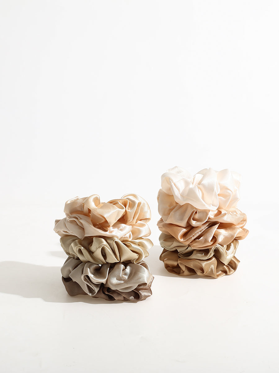 Satin Scrunchies Set-10｜Awaytr®