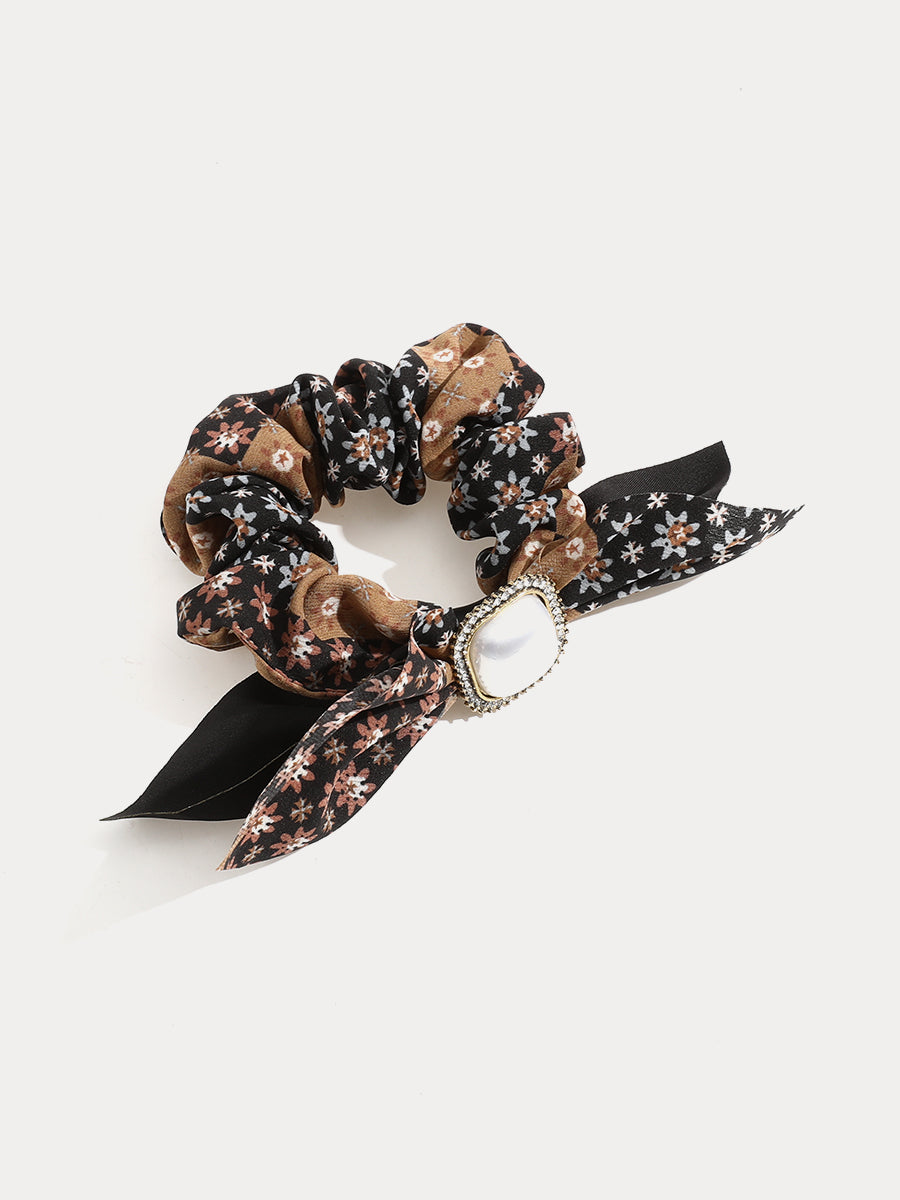 Floral Bow Tie Scrunchies｜Awaytr®