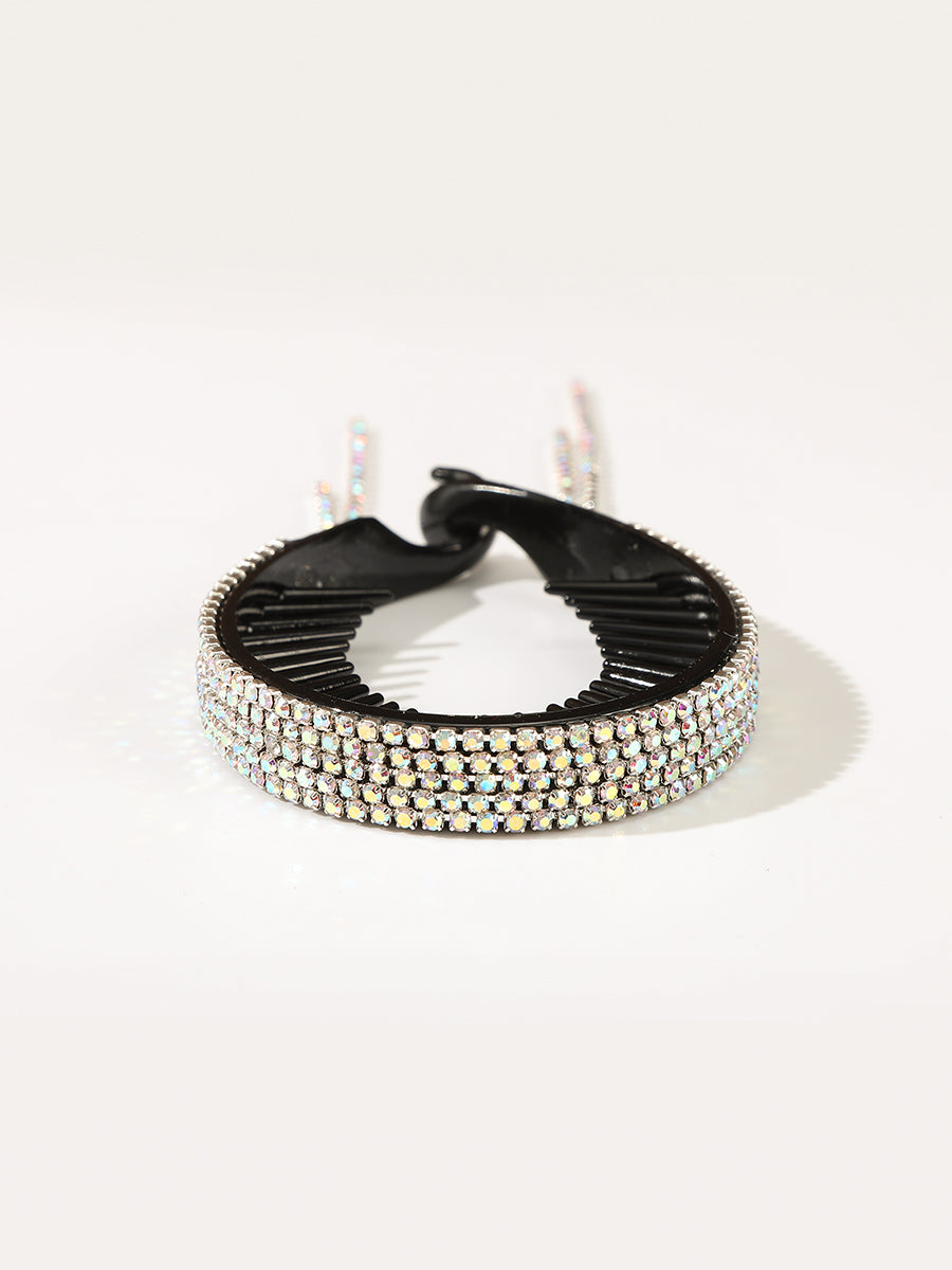 Chain Rhinestone Twist Hair Clip-4 Pcs ｜Awaytr®