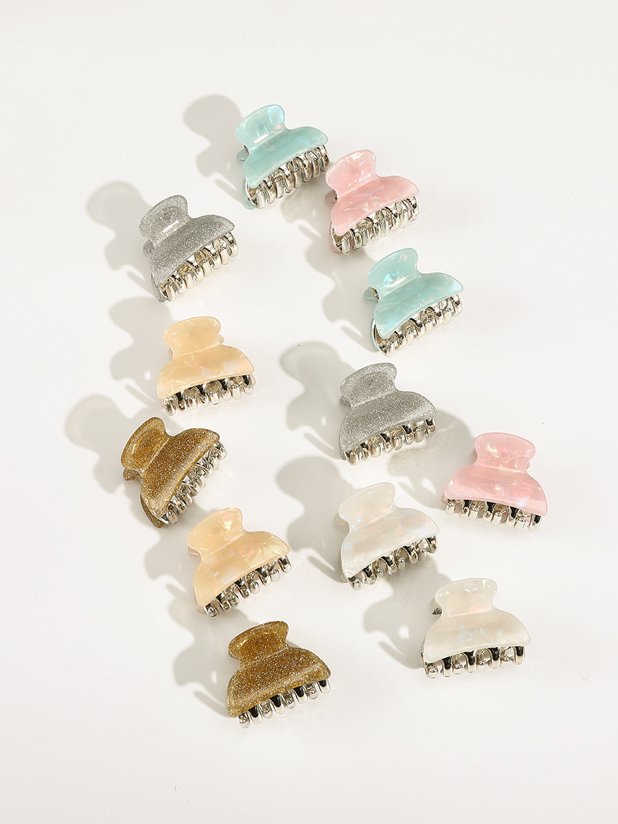 Mini Hair Claw Clips-12 Pcs｜Awaytr®