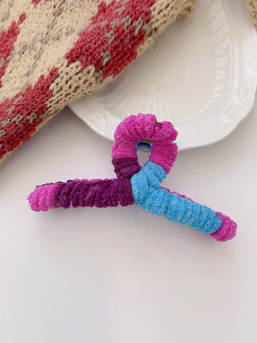 Multi-color Plush Large Claw Clips｜Awaytr®