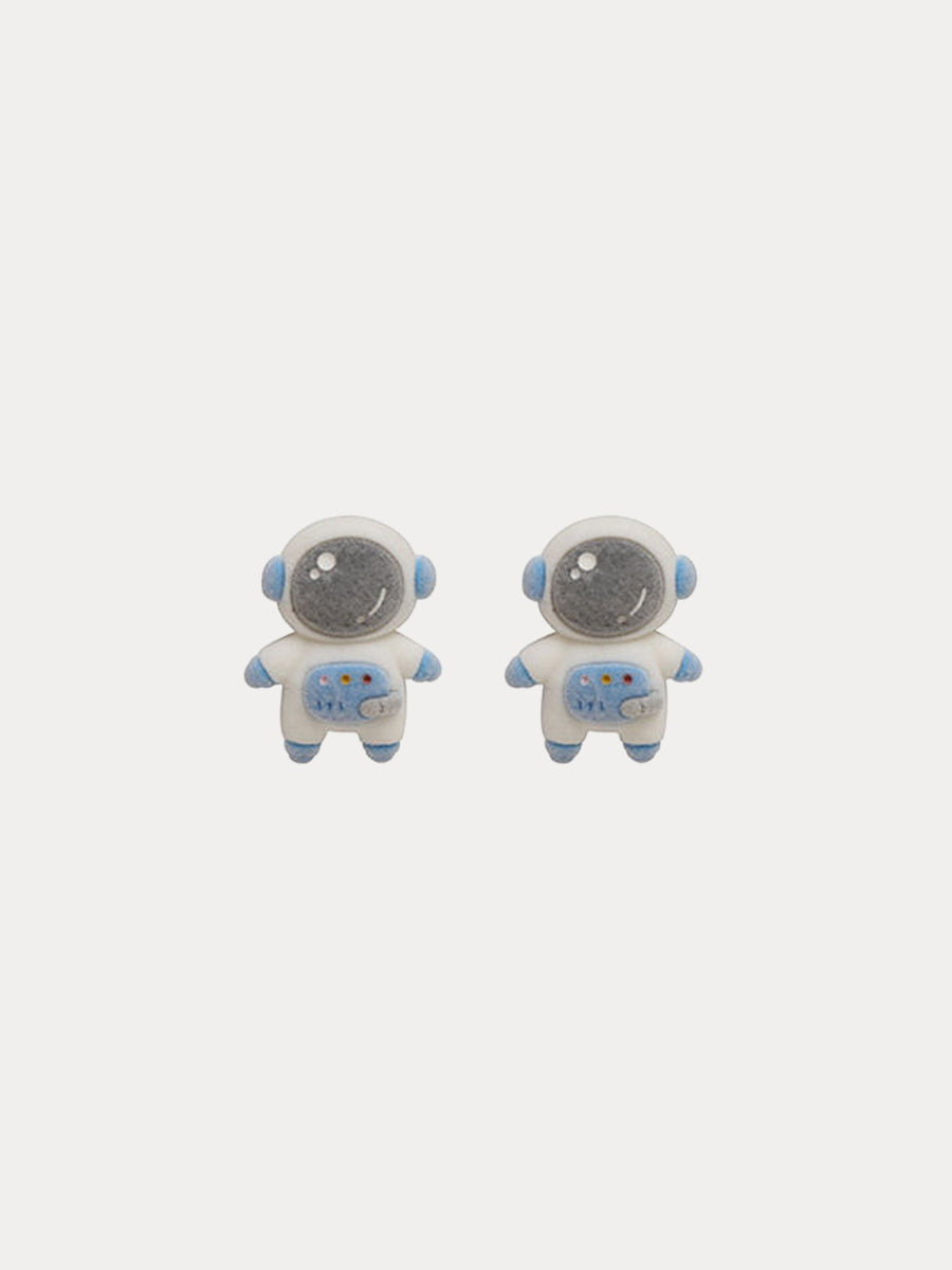 Astronaut Cartoon Plush Earrings｜Awaytr®