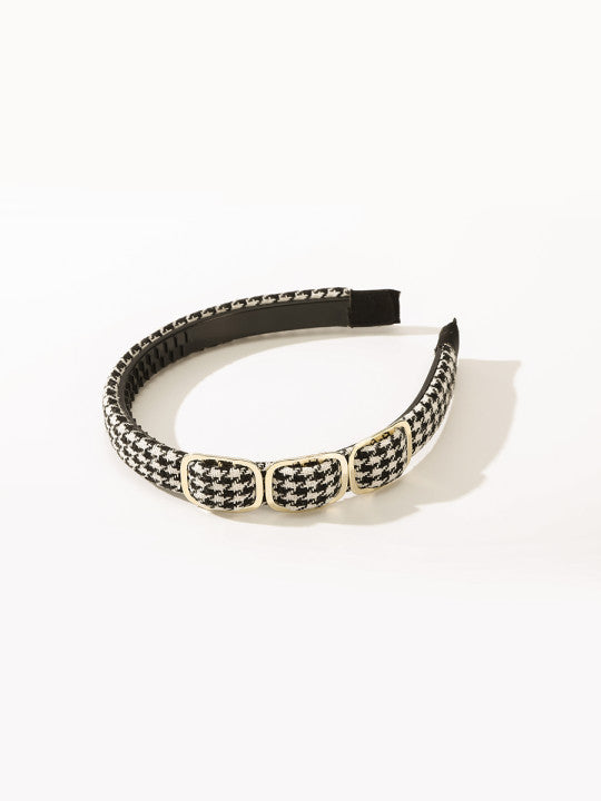 Retro Metal Square Buckle Headband｜Awaytr®